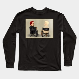 Behind the scenes s2 good omens Long Sleeve T-Shirt